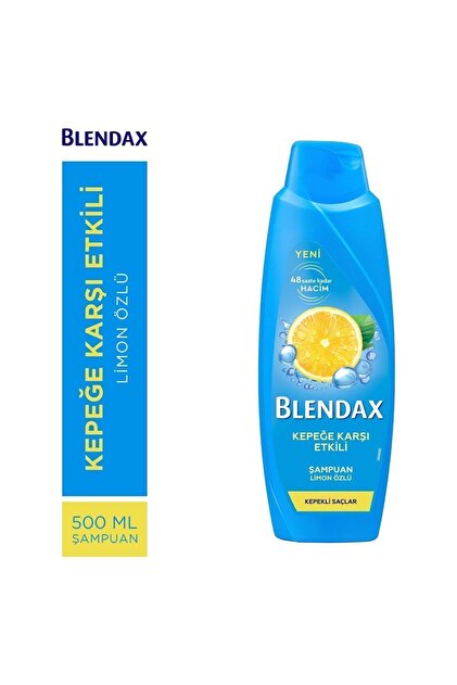 BLENDAX ŞAMPUAN 500ML LİMON ÖZLÜ