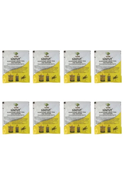 8 Adet 25gr Sintut Karasinek Tuzakları Için Çekici Yem | 200 Gr.