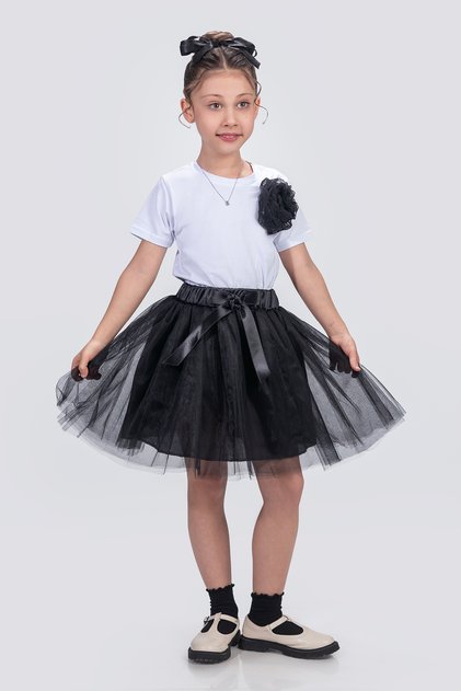 Girl's Show Party Flat Tutu Skirt