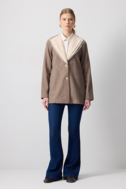 Touche Prive ORGANZE YAKA KAŞE CEKET - Fiyatı, Yorumları