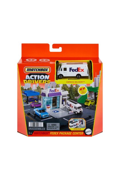 Matchbox Set Action Drivers Centrul De Colete Fedex