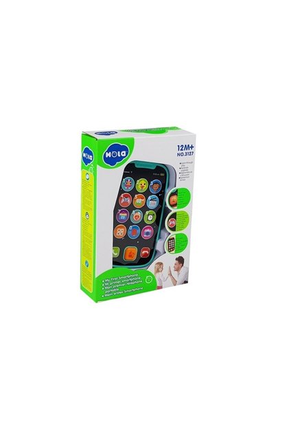 MŮJ PRVNÍ ZELENÝ SMARTPHONE S HUDBOU A SVĚTLY
