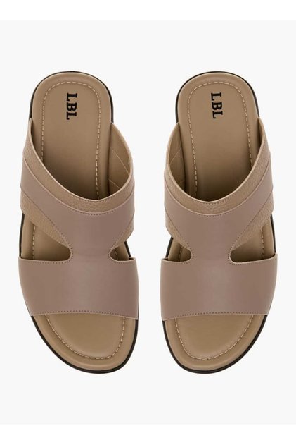 LBL by Shoexpress Textured Slip-On Arabic Sandals