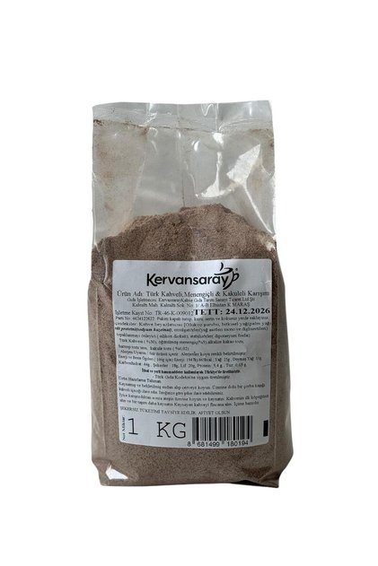 Türk Kahveli karışım Menengiçli & Kakuleli 1 Kg