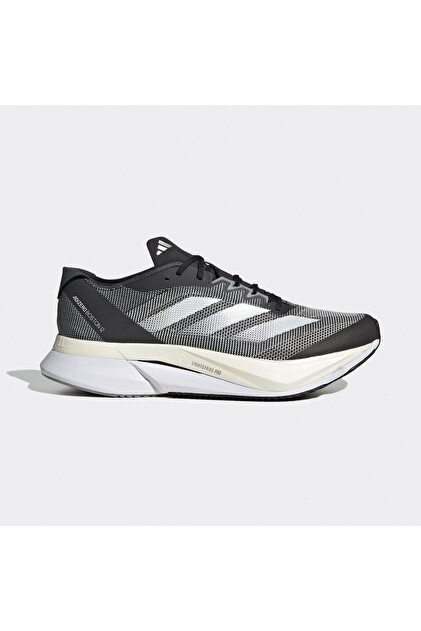 Adizero Boston 12 Erkek Gri Koşu Ayakkabısı ID4234