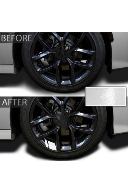 Style 2-6pcs 6/4pcs Reflective Car Wheel Decal Sticker Pressure Adhesive Auto Red Accessories Car St