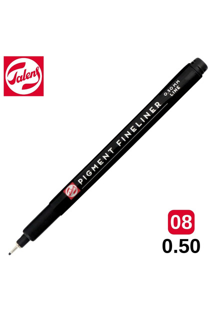 Pigment Fineliner Technical Drawing Pen Black 08 (0.50mm) /