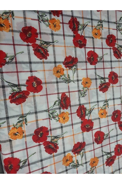 Battal Size Raschel Tablecloth, Stain Resistant, 220X200 cm