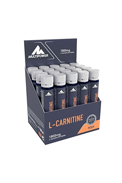 l carnitine fiyatları Multipower L-carnitine Liquid Forte 1800 mg 20 Ampul Şeftali Aromalı