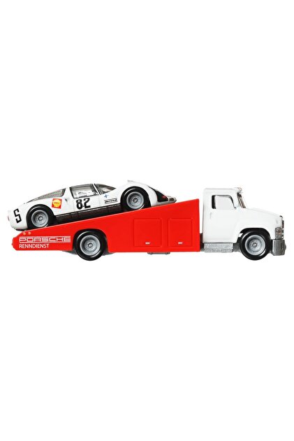 HOT WHEELS 1/64 Team Transport 66 Porsche 906 Carrera 6 & Carry on