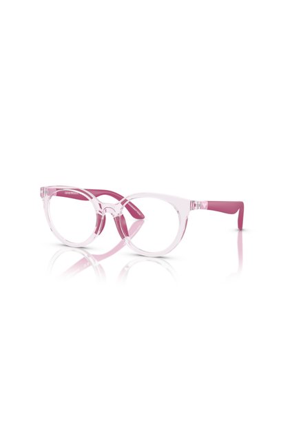 إطار نظارات KIDS Woman PHANTOS - EK 3007 - حجم العدسة: 47 ملم - وردي شفاف لامع