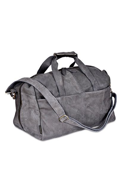 DUTCH-BAG Zwolle Italyan Deri Spor Ve Seyahat Çantası - Vintage