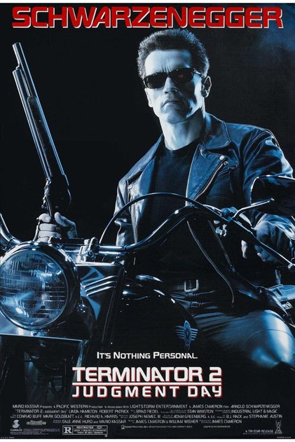 Fidelyo Tasarım Terminator 2 Judgment Day (1991) 1 AFİŞ - POSTER