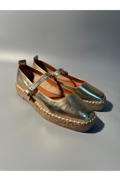 Noble Shoes Hakiki Deri Espadril