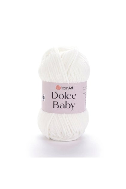 Dolce Baby - Velvet, Baby Hand Knitting Thread Cream-745