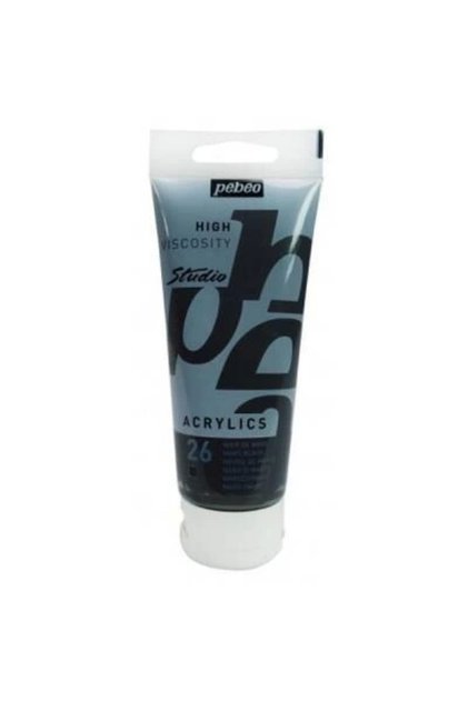 Studio Akrilik Boya 100 ml. 26 Mars Black