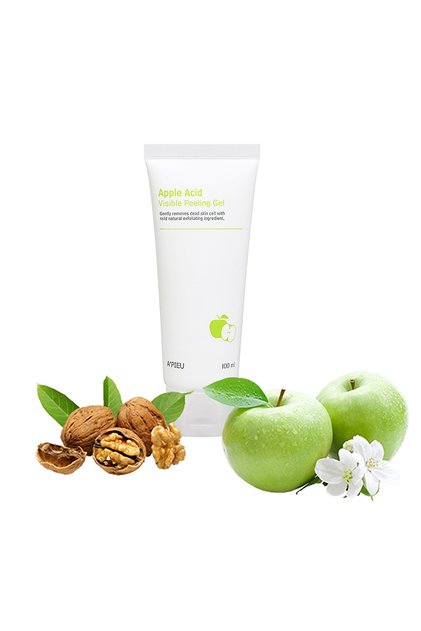 Peeling Gel with Apple Acid and Fruit Extracts a'Pieu Apple Acid Visible Peeling Gel