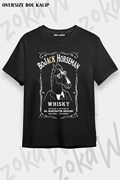 ZOKAWEAR Unisex Oversize Kalıp BFDI Poster Tasarım Baskılı Tshirt