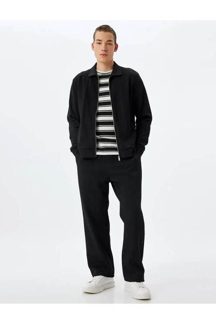 Men's Black Sweatpants 5Wam40027Mk