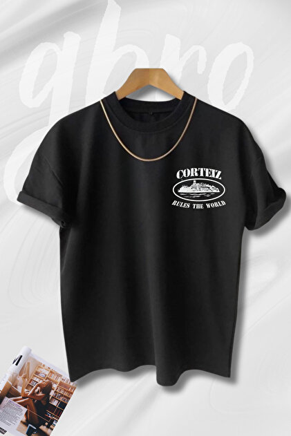 GBRO Corteiz Baskılı Oversize T-Shirt - Fiyatı, Yorumları