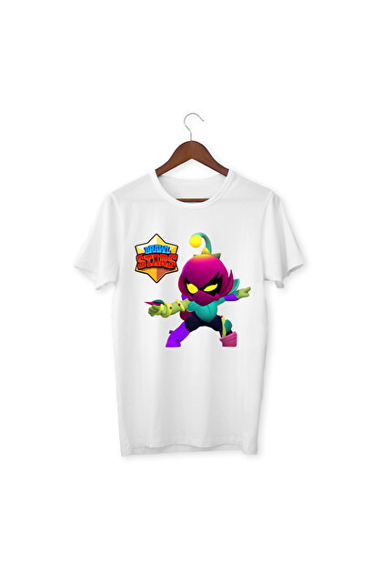 Brawl Stars Lily T-shirt Kids Adult White t-shirt Unisex Children's T-shirt
