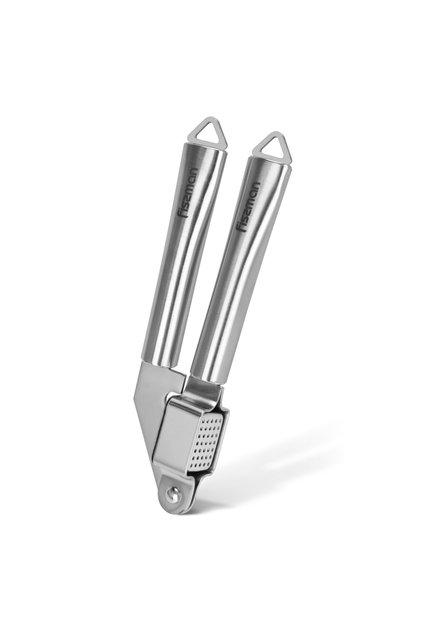 Stainless Steel Garlic Press 20cm with Removable Garlic Chamber with Hanging Loop