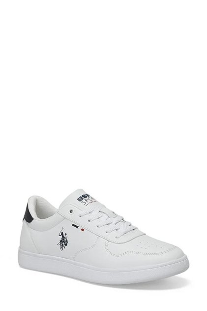 U.S. Polo Assn. Thunder 5Fx Phlon Lightweight Sole Casual Unisex Sports Shoes White