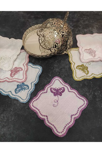 Presentation Napkin, Cocktail Napkin, Coffee Service Napkin, Coaster 6-Piece Presentation Napkin