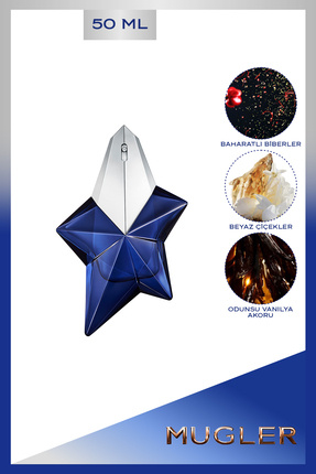 risgmagli アンジェル Mugler Angel EDP Refillable 50 ml Kadın Parfüm 3439600056532