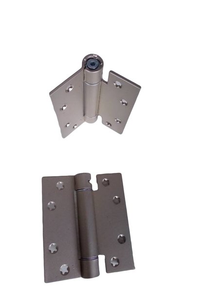 Tek Yönlü Yaylı Menteşe Saten Renk - (100*90*2,5mm)-(1 ÇİFT)