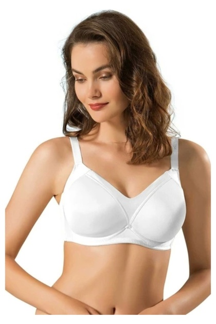 Le Jardin Kadın Beyaz Toparlayıcı Telsiz Soft C Cup Sütyen Yeni