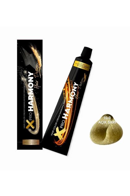 X Pro Harmony 10.00 Açık Sarı Saç Boyası 60 G Tüp