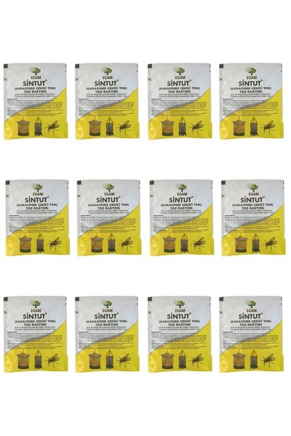 12 Adet Karasinek Tuzağı Için Sintut Karasinek Çekici Yem 300 Gr.