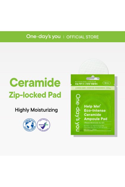 10 Pieces Intensive Moisture Care from Korea: One- Highly Moisturizing Pad That Strengthens the Skin Barrier