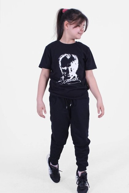 Ataturk-signature-flag Printed Unisex Set