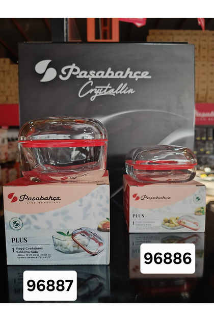 96886+96887 KIRMIZI SLİKONLU SAKLAMA KABI 2 Lİ