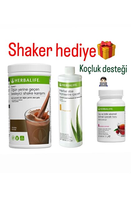 Herbalife Detoks Başlangıç Seti (çikolatalı shake-mangolu aloevera