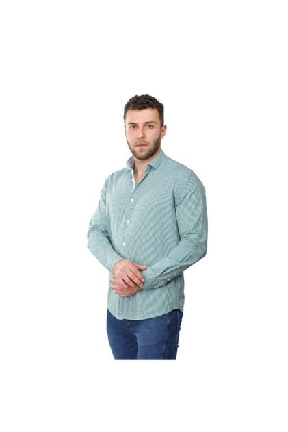 قميص رجالي كاجوال 1200150 3xl-أخضر