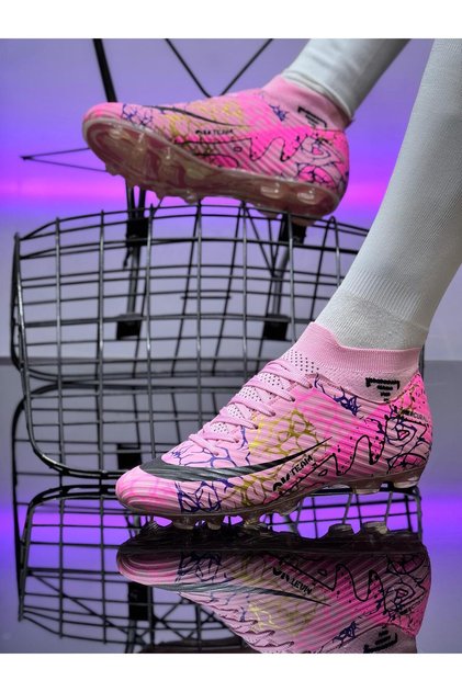 Studded Artificial Turf Soccer Shoes