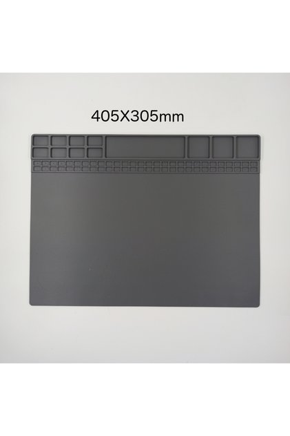 405mm Grey ESPLB Different Size Heat Insulation Repair Pad Soldering Work Station Mat Silicon Weldin
