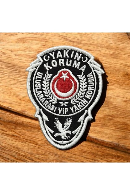 Yakın Koruma Görevlisi Omuz Göğüs Arması Peçi 9.7 X 7.5 Cm