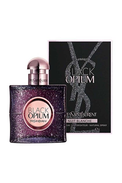 イブ・サンローラン BLACK OPIUM NUIT BLANCHE 50ml Yves Saint Laurent Black Opium Nuit Blanche EDP 50 ml Kadın Parfüm