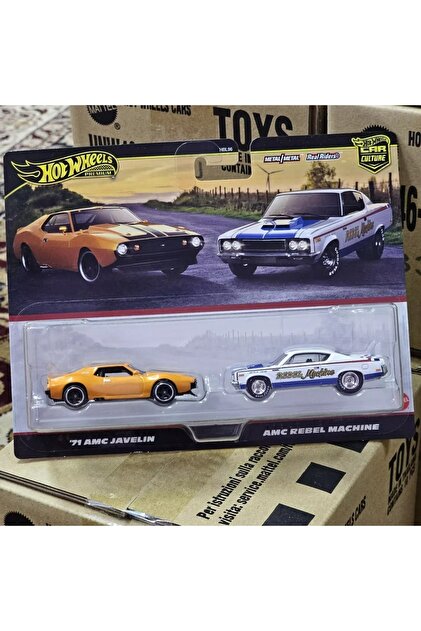 HOT WHEELS Premium Car Culture 2'li Premium Araba Seti '71 Amc