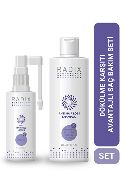 Radix Ikili Set - Dökülme Karşıtı Şampuan 200ml Ve Dökülme Karşıtı