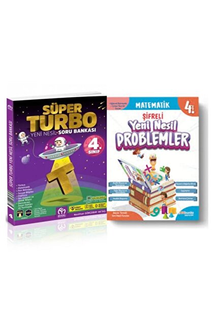 Model Eğitim Yayınları 4. Sınıf Süper Turbo Yeni Nesil Soru