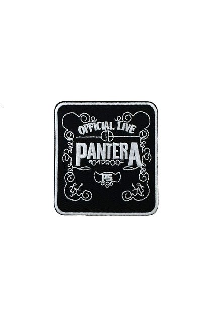 Pantera Rock Metal Badge Patches Arma Peç Kot Yaması (7.5 cm x 7 cm)