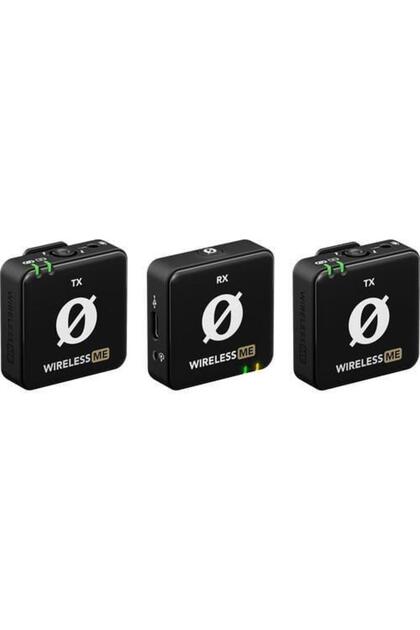 Rode Wireless ME Dual Kompakt Kablosuz İkili Yaka Mikrofonu (Siyah