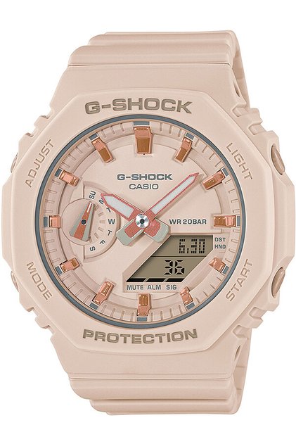 Ceas de damă GMA-S2100-4AER, cuarț, 43mm, 20ATM