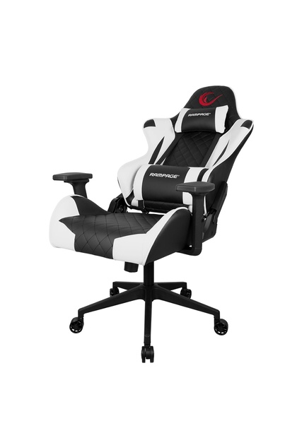 Rampage Kl-r40 Throne Serisi Siyah/beyaz Gaming Oyuncu Koltuğu