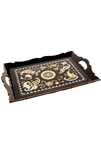 wood serving tray classic design 50 cm